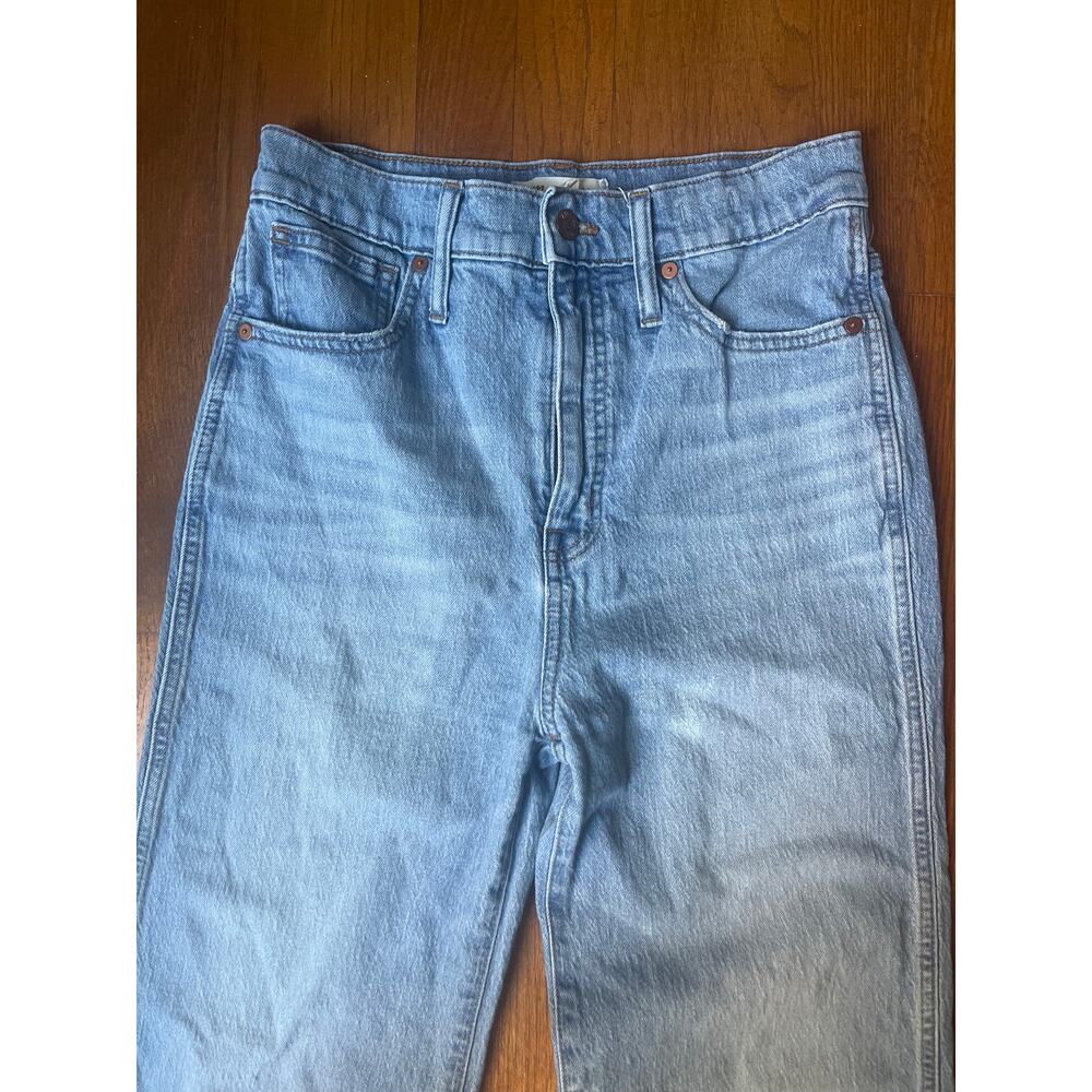 Madewell 11" High Rise Flare Jeans Size 28 - Picture 2 of 5